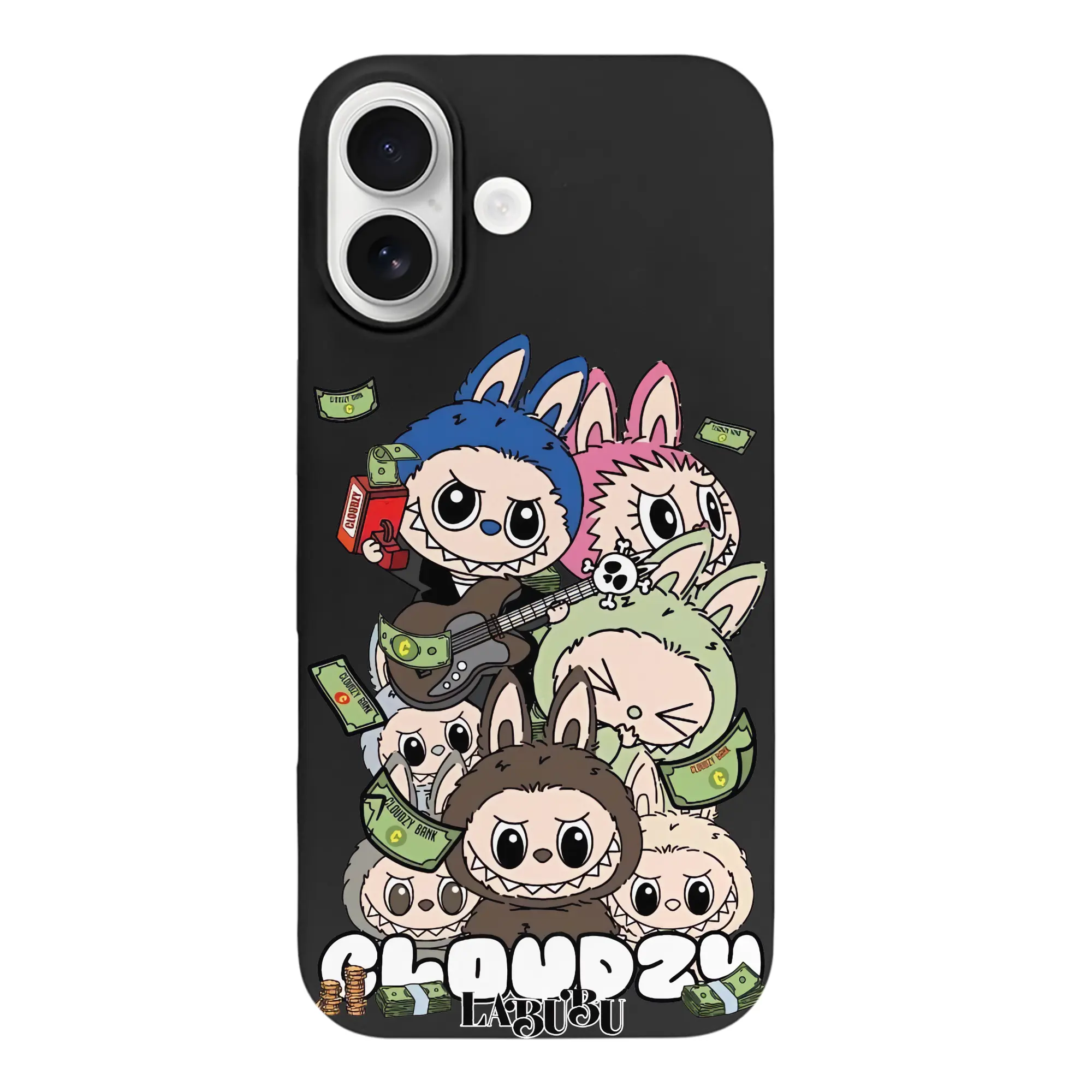 ラブブ グッズ モココ - iPhone 17 シリーズ シリコンケース 薄型 耐衝撃 指紋防止 ソフトタッチカバー 精密フィット 傷防止 保護ケース iPhone 17/17 Air/17 Pro/17 Pro Max 対応